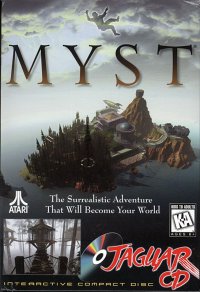 Myst Jaguar CD  box art